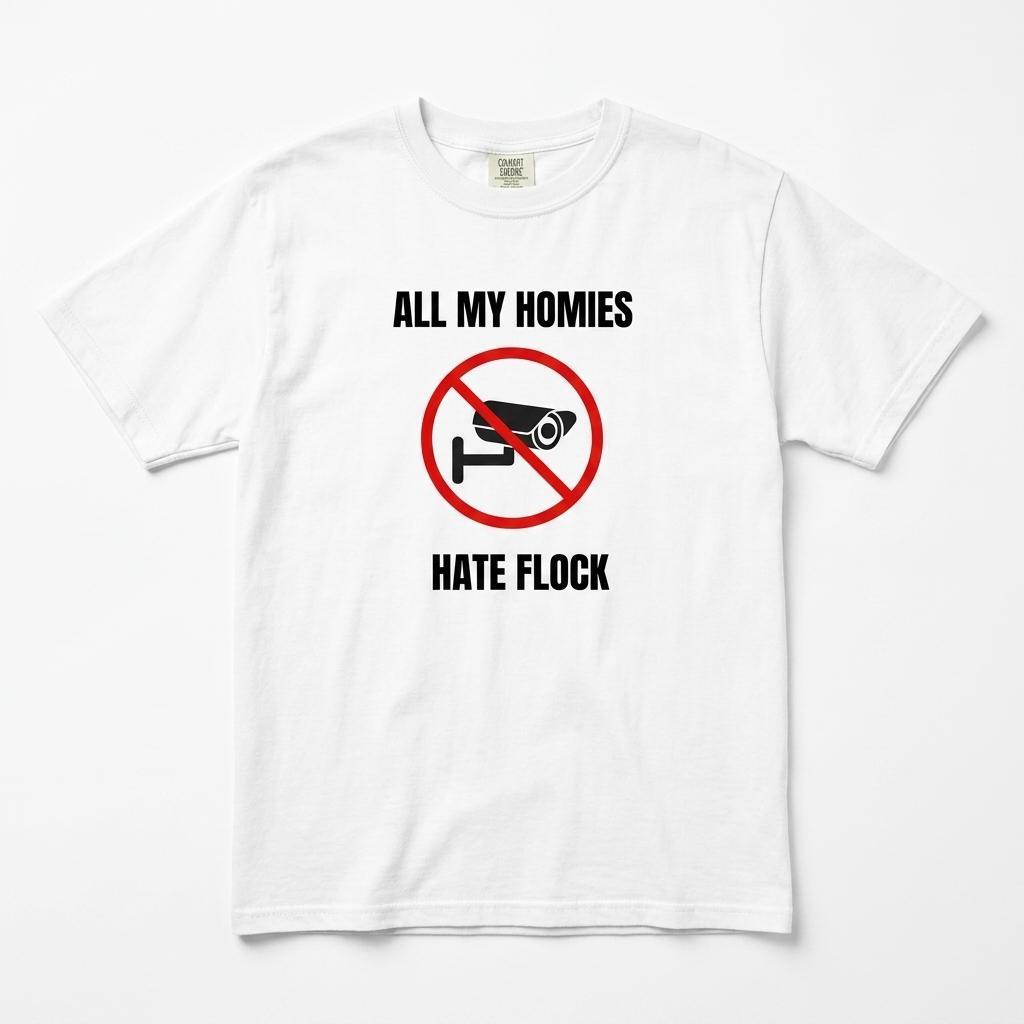 All My Homies Hate Flock Tee